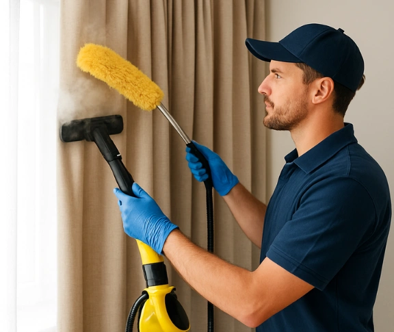 Trusted blind cleaning technician Matty Curtain Cleaning jamisontown-nsw QLD