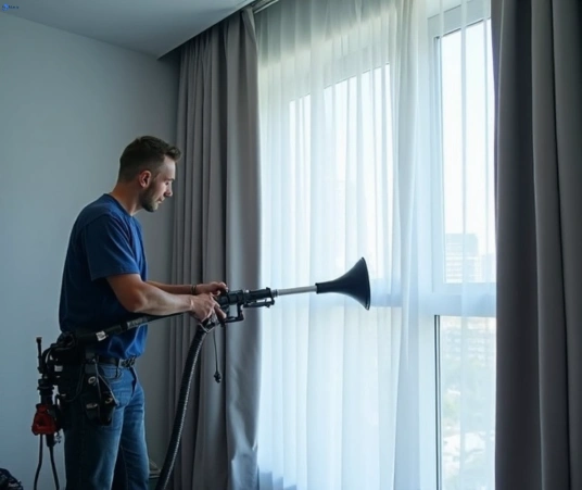 Professional drapes cleaning process tools Matty Curtain Cleaning jamisontown-nsw