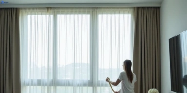 Delicate sheer drape cleaning jamisontown-nsw Matty Curtain Cleaning